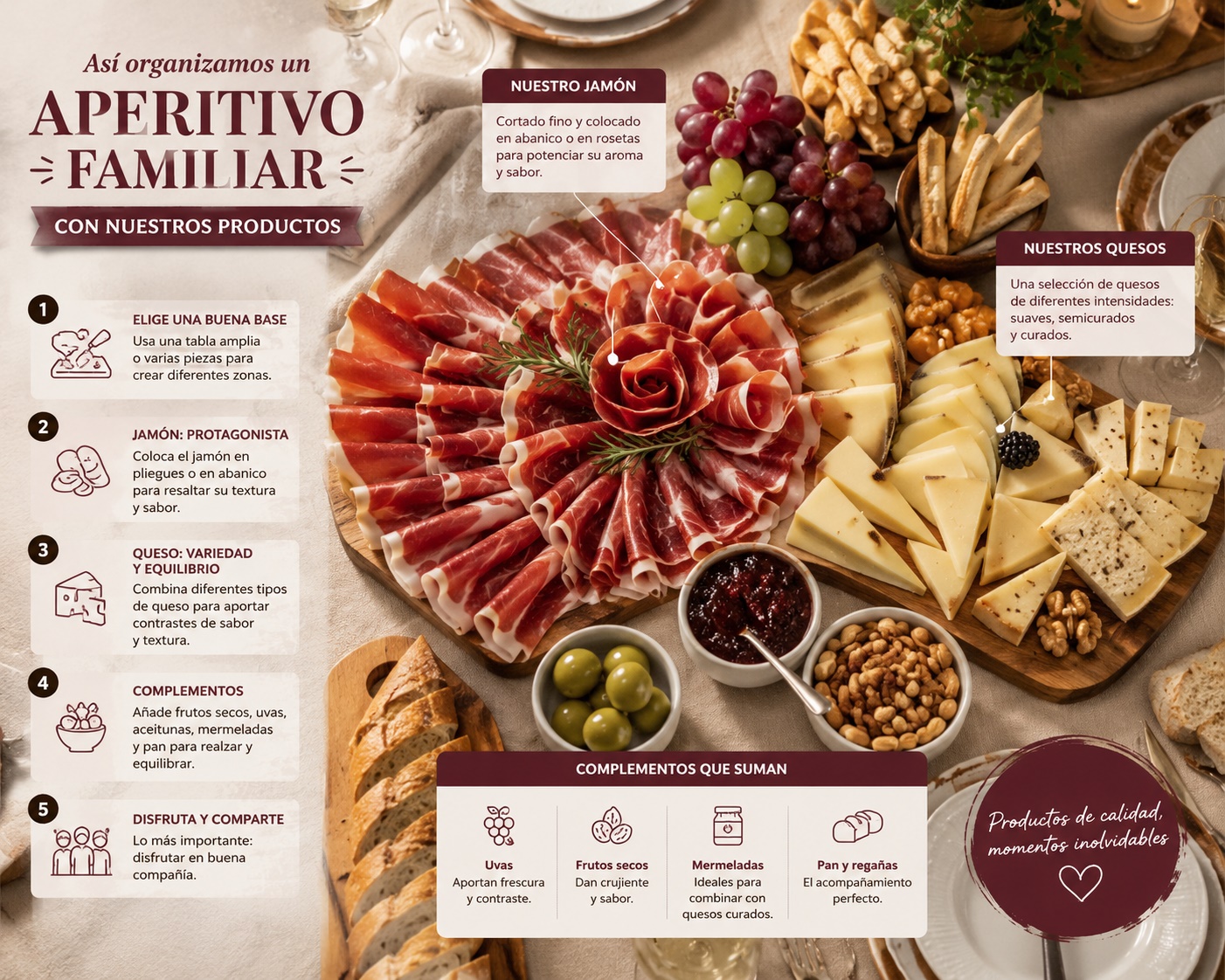 “Compartir la mesa es compartir la vida”